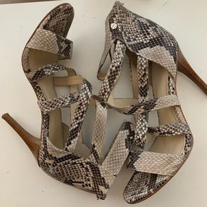 Calvin Klein Snakeskin Heel